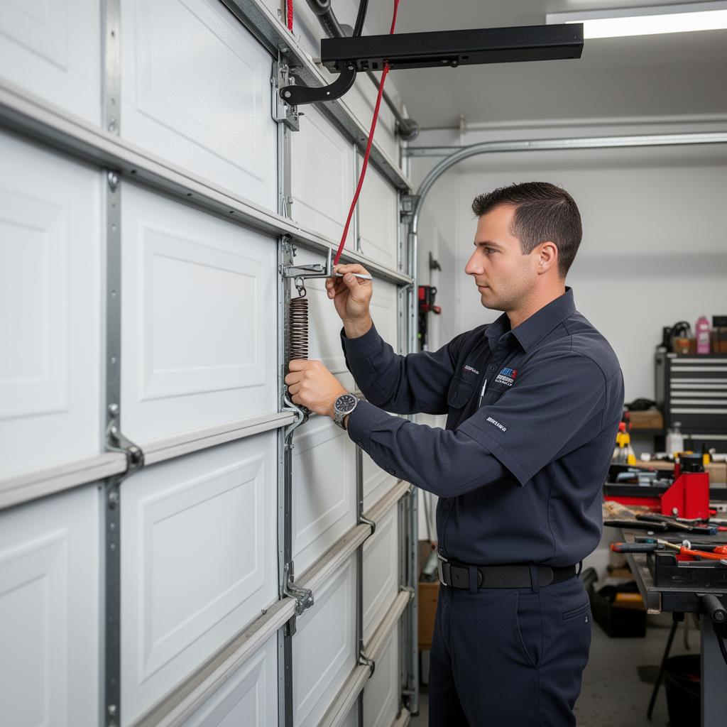 Our expert technician at work